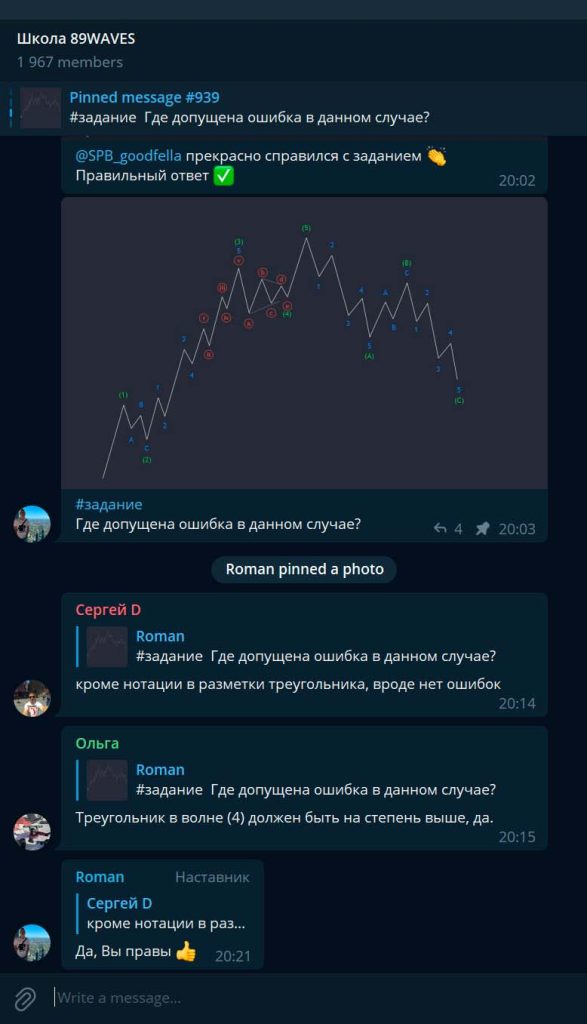 закрытый телеграм канал школы