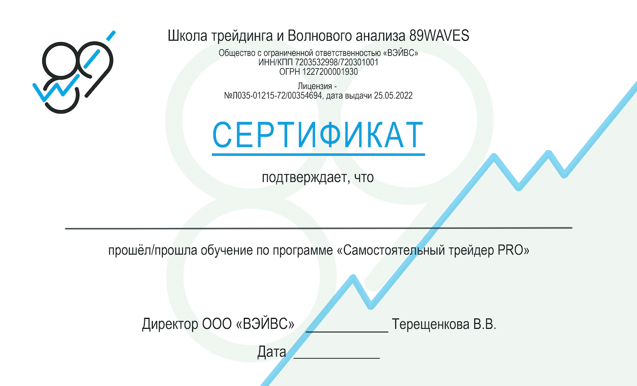 Сертификат 89waves